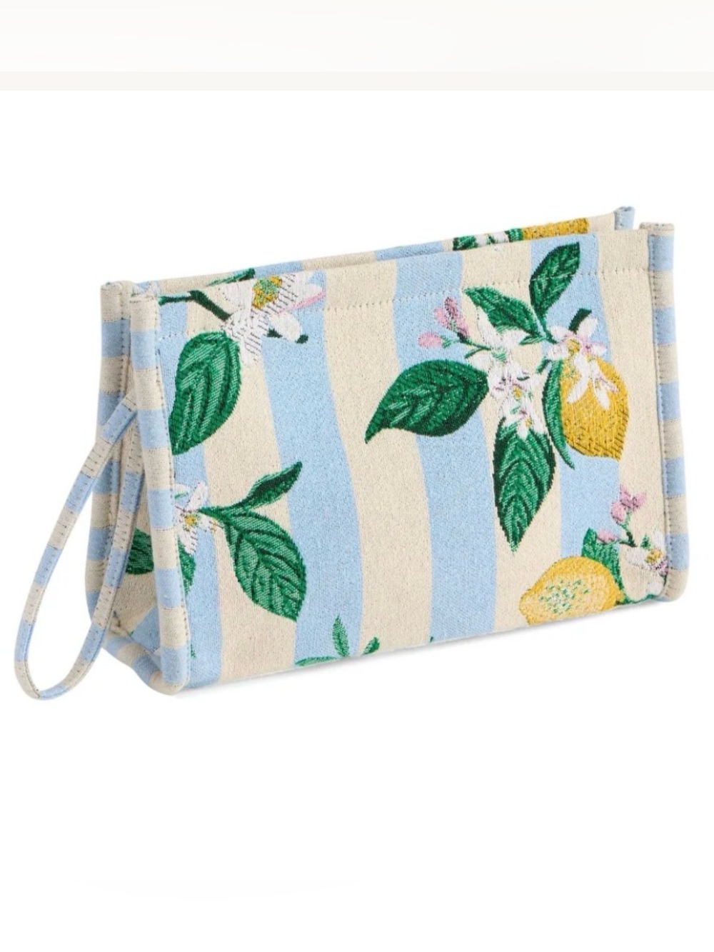 Shiraleah - Lemon Stripe Jacquard Wristlet